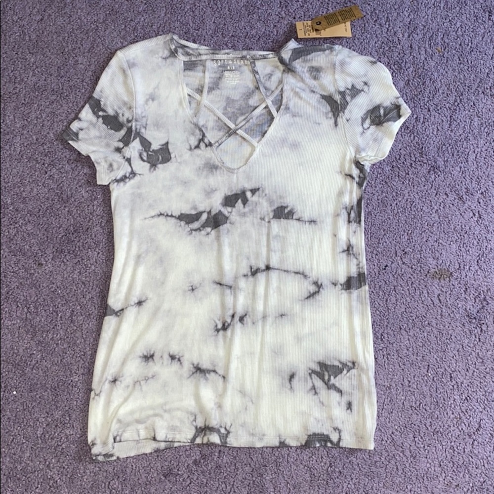 Oversized marble tee